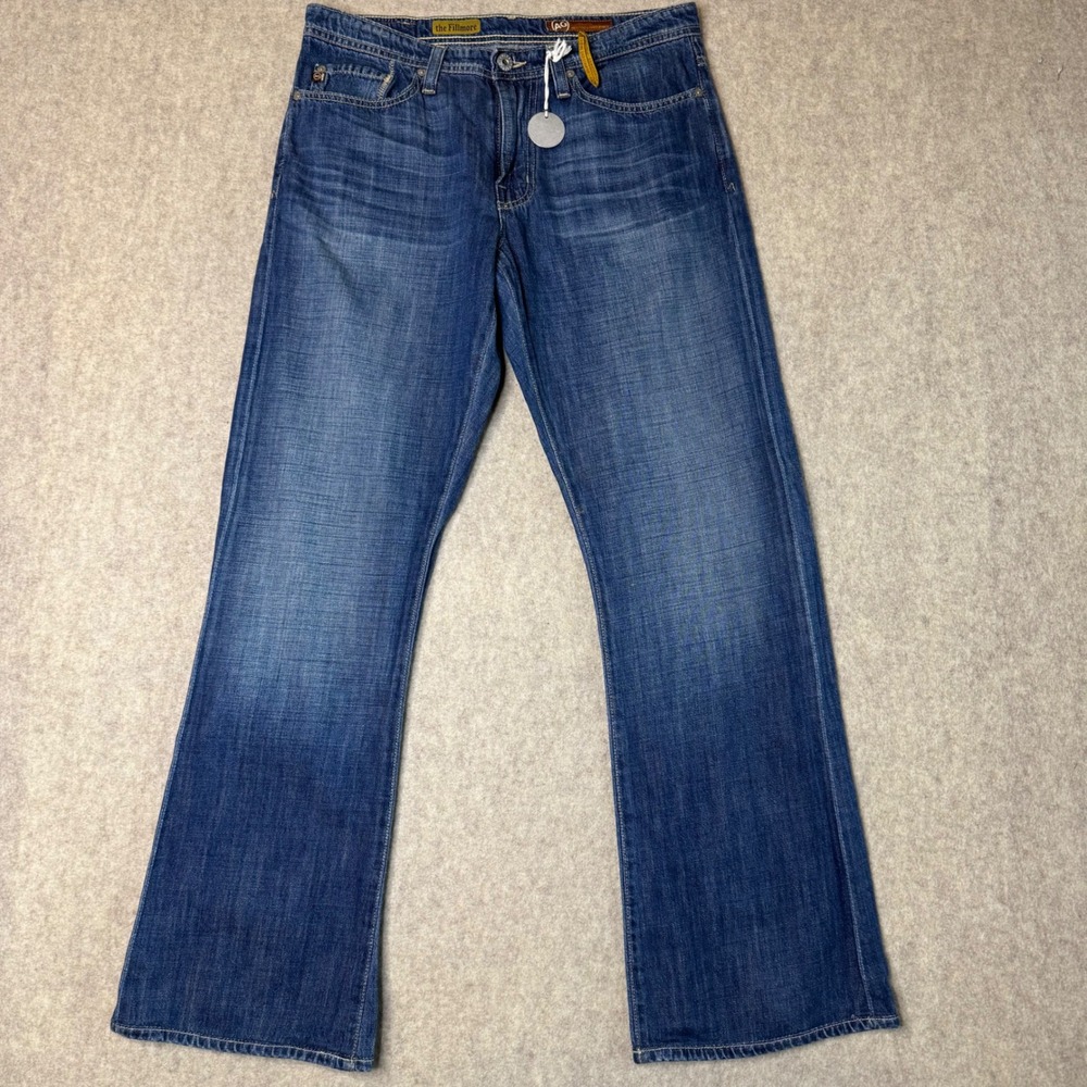 AG Adriano Goldschmied The Fillmore Bootcut Jeans Mens Actual 31x31 Vintage USA